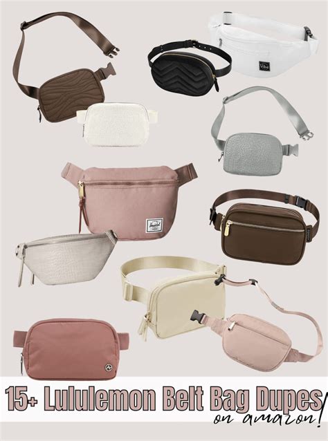 lulemon belt bag dupe|lululemon wanderlust bag dupe.